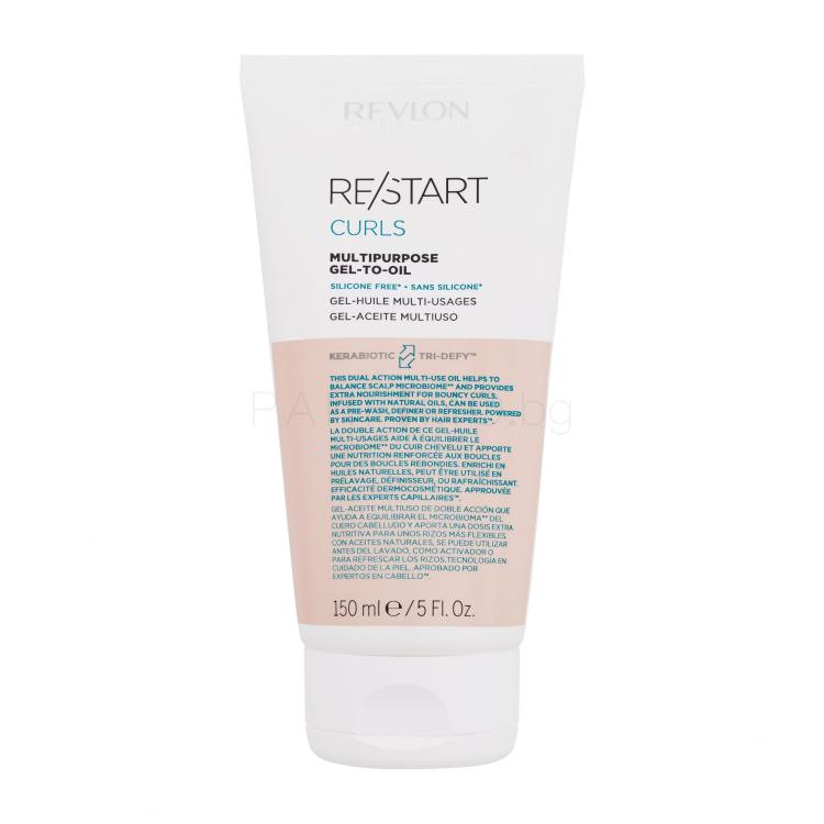 Revlon Professional Re/Start Curls Multipurpose Gel-To-Oil Грижа „без отмиване“ за жени 150 ml