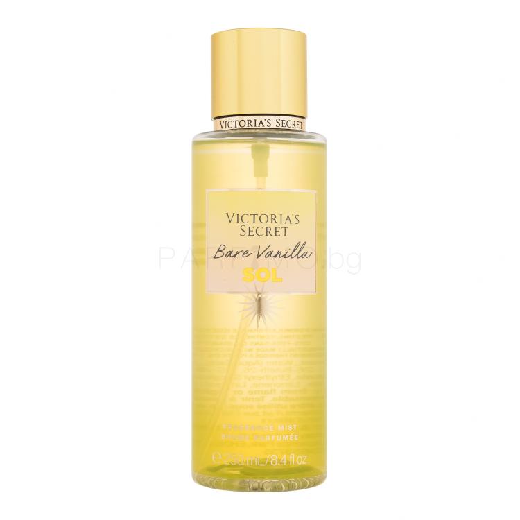 Victoria´s Secret Bare Vanilla Sol Спрей за тяло за жени 250 ml