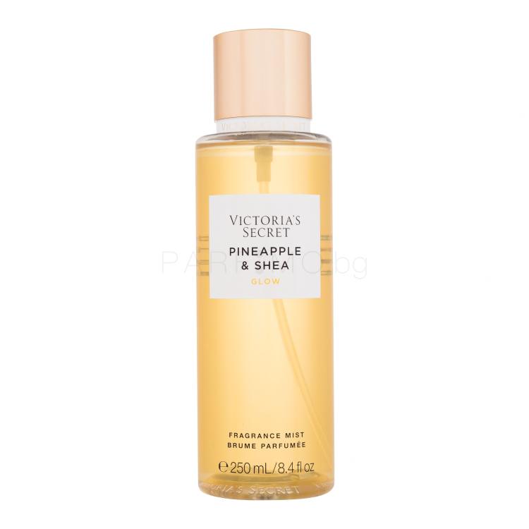 Victoria´s Secret Pineapple &amp; Shea Glow Спрей за тяло за жени 250 ml