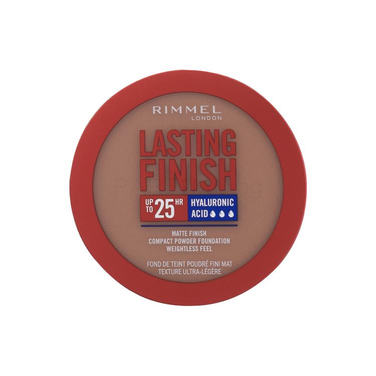 Rimmel London Lasting Finish 25H Compact Powder Foundation SPF20 Фон дьо тен за жени 7 g Нюанс 012 Cinnamon