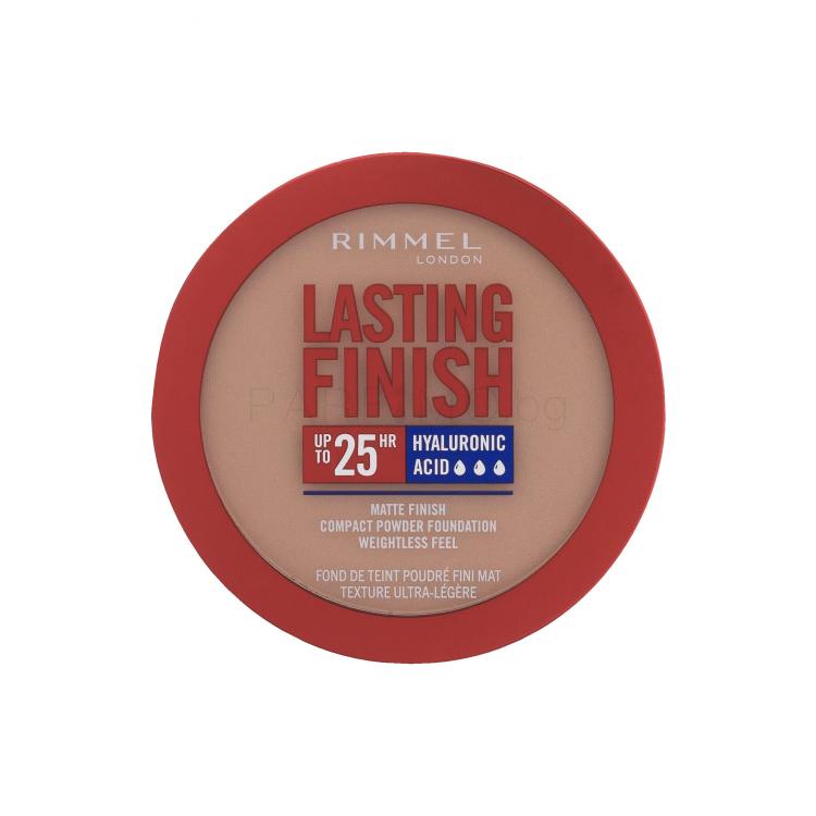 Rimmel London Lasting Finish 25H Compact Powder Foundation SPF20 Фон дьо тен за жени 7 g Нюанс 009 Honey