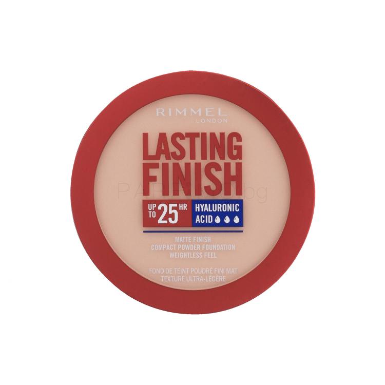 Rimmel London Lasting Finish 25H Compact Powder Foundation SPF20 Фон дьо тен за жени 7 g Нюанс 002 Pearl