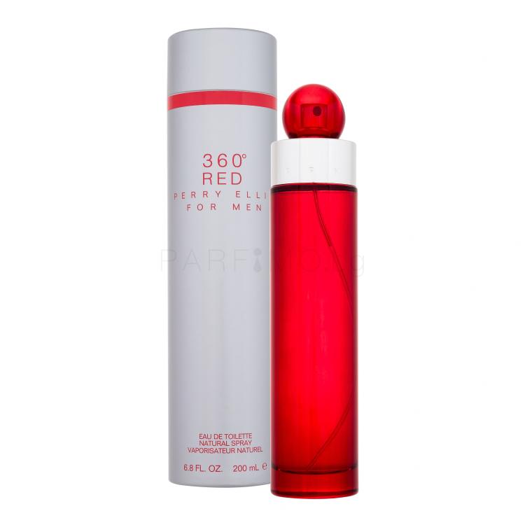 Perry Ellis 360° Red Eau de Toilette за мъже 200 ml