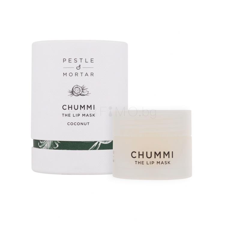 Pestle &amp; Mortar Chummi The Lip Mask Coconut Балсам за устни за жени 20 g