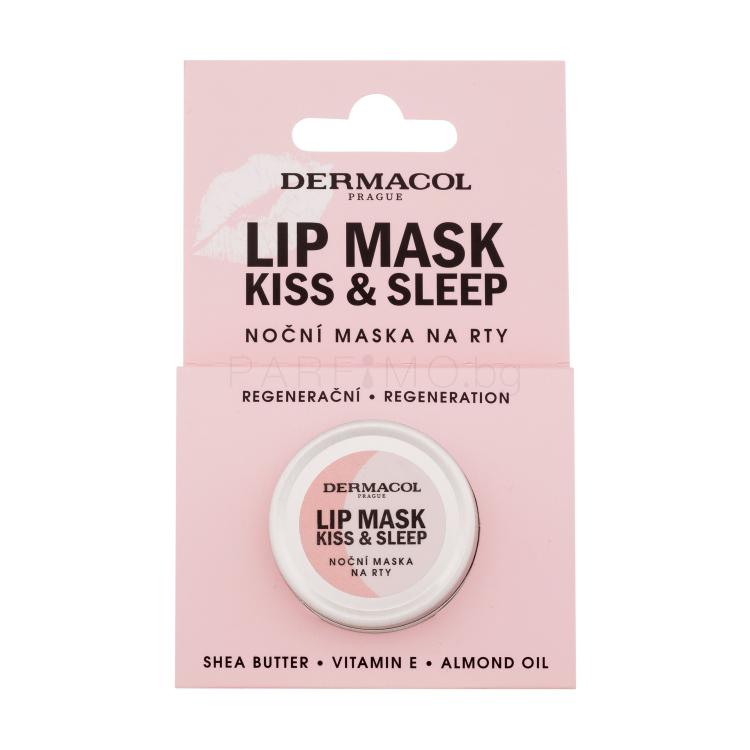 Dermacol Lip Mask Kiss &amp; Sleep Балсам за устни за жени 12 g