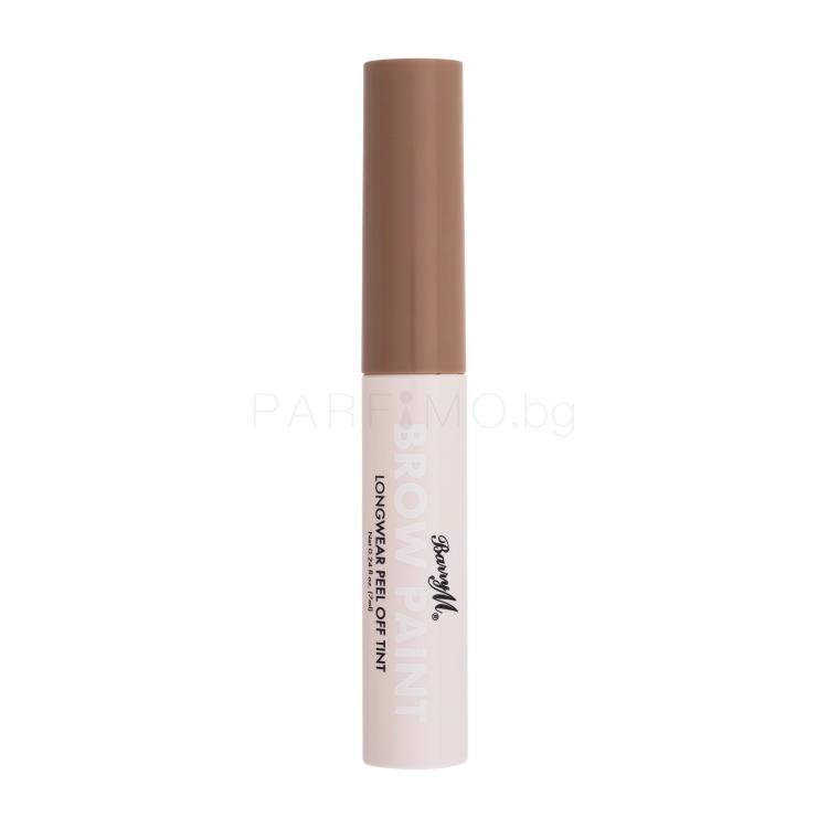 Barry M Brow Paint Longwear Peel Off Tint Боя за вежди за жени 7 ml Нюанс Dark Brown