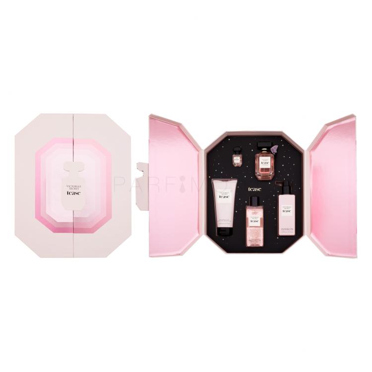 Victoria´s Secret Tease Подаръчен комплект EDP 100 ml + EDP 7,5 ml + спрей за тяло 250 ml + лосион за тяло 250 ml + душ гел 200 ml