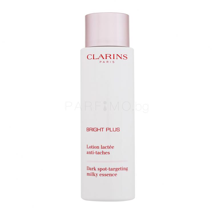 Clarins Bright Plus Dark Spot-Targeting Milky Essence Есенция за лице за жени 200 ml