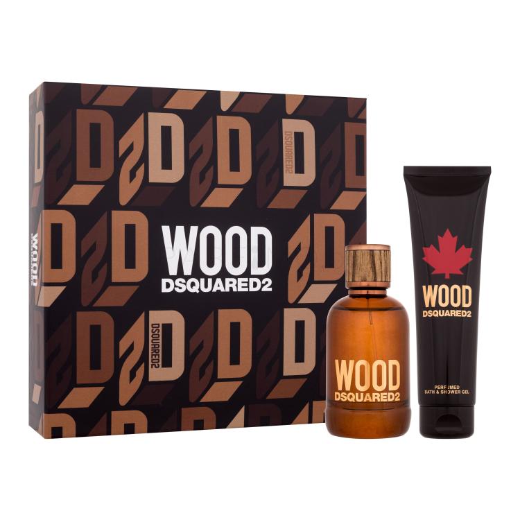 Dsquared2 Wood Подаръчен комплект EDT 100 ml + душ гел 150 ml