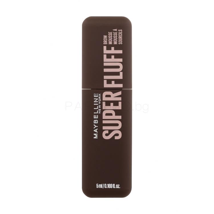 Maybelline Superfluff Brow Mousse Гел и помада за вежди за жени 5 ml Нюанс 257 Medium Brown