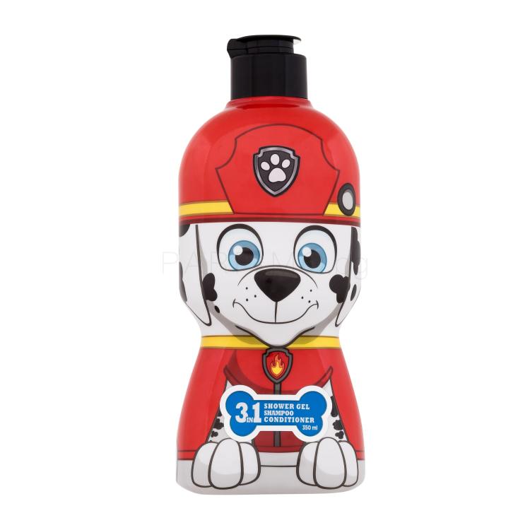 Nickelodeon Paw Patrol Marshall 3in1 Shower Gel, Shampoo &amp; Conditioner Душ гел за деца 350 ml