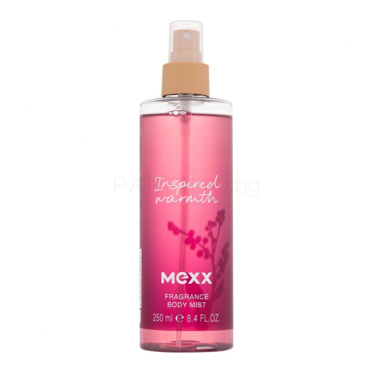Mexx Inspired Warmth Спрей за тяло за жени 250 ml