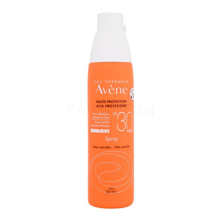 Avene Sun Spray SPF30 Слънцезащитна козметика за тяло 200 ml увреден флакон
