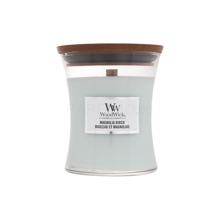 WoodWick Magnolia Birch Ароматна свещ 275 g