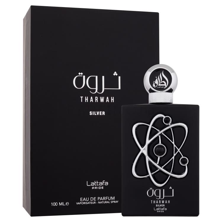 Lattafa Tharwah Silver Eau de Parfum за мъже 100 ml увреден флакон