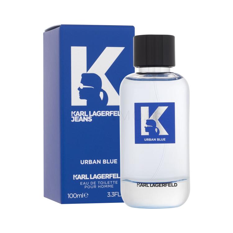 Karl Lagerfeld Jeans Urban Blue Eau de Toilette за мъже 100 ml