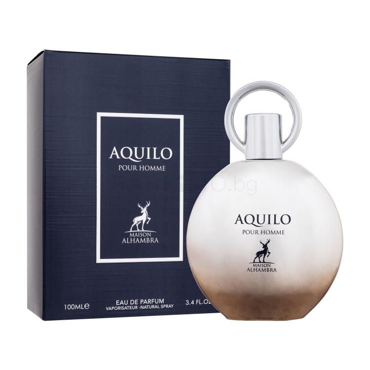 Maison Alhambra Aquilo Pour Homme Eau de Parfum за мъже 100 ml увредена кутия