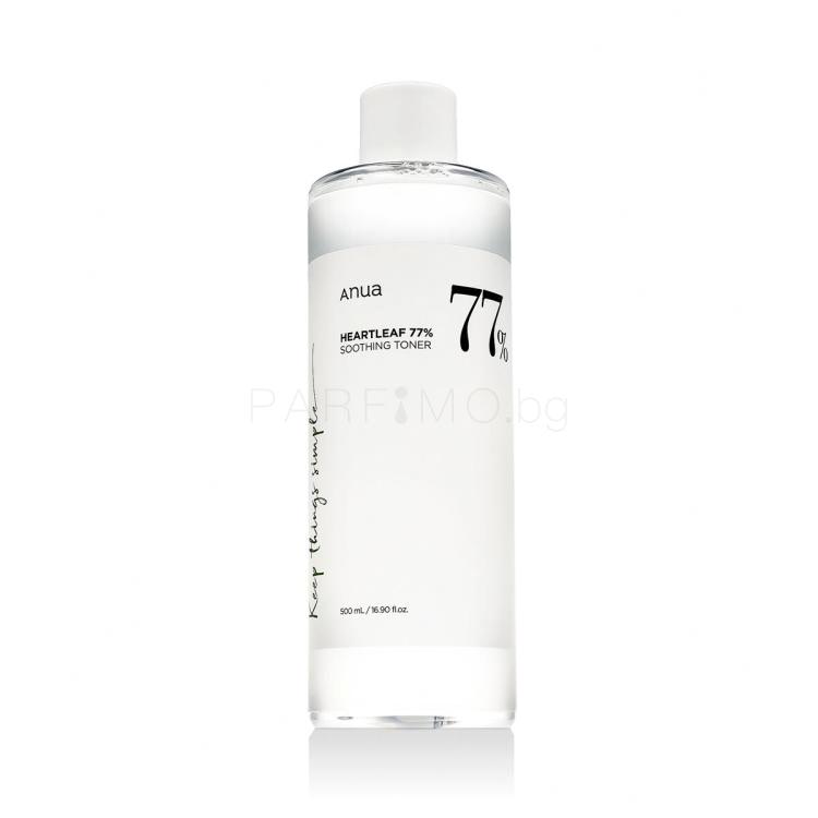 Anua Heartleaf Soothing Toner Лосион за лице 500 ml