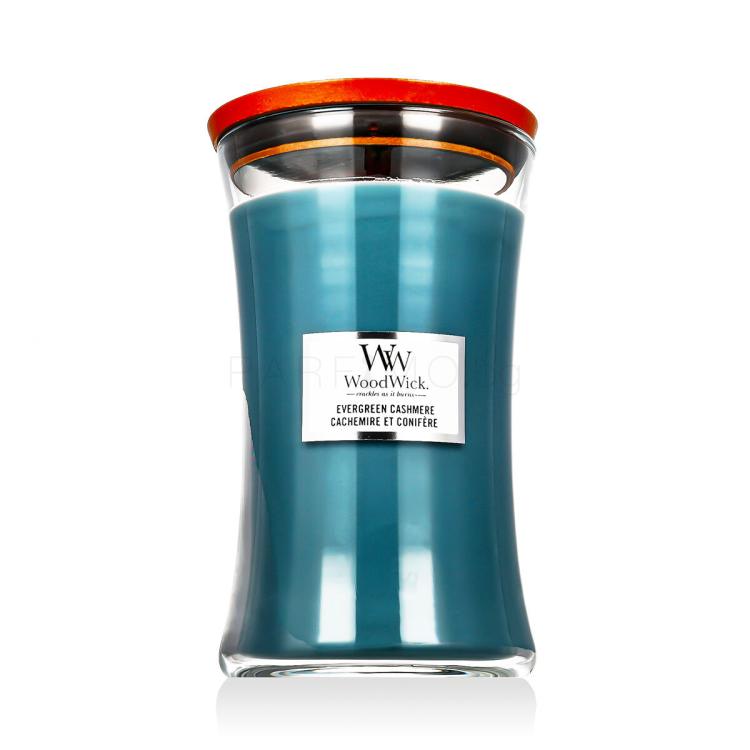 WoodWick Evergreen Cashmere Ароматна свещ 609,5 g