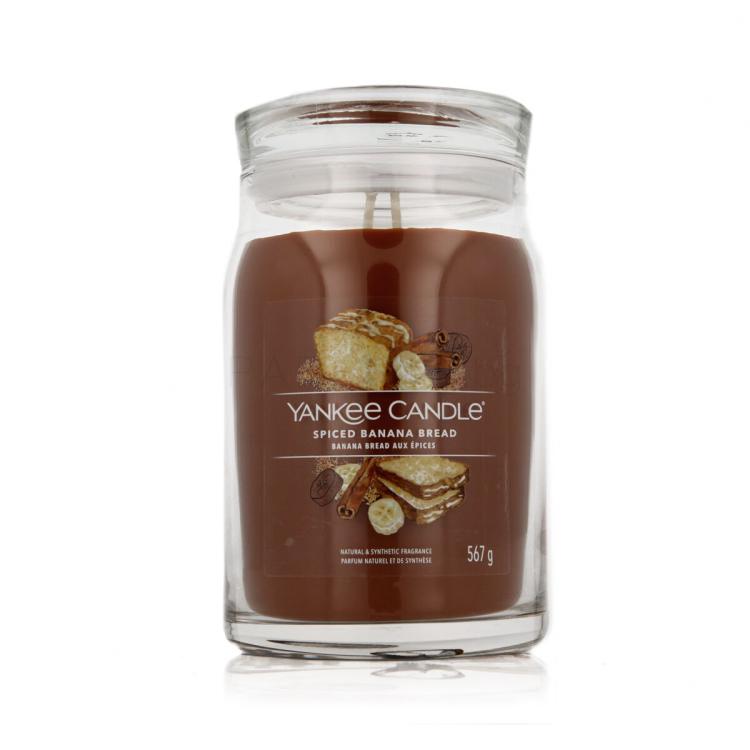 Yankee Candle Signature Spiced Banana Bread Ароматна свещ 567 g