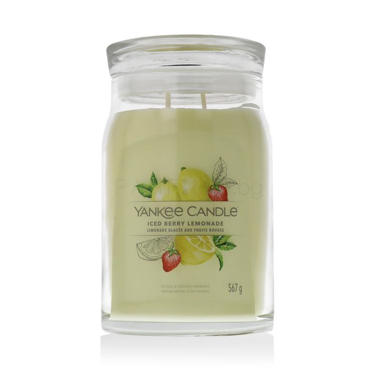 Yankee Candle Signature Iced Berry Lemonade Ароматна свещ 567 g