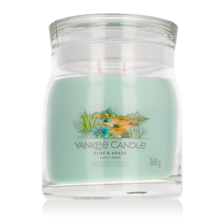 Yankee Candle Signature Aloe &amp; Agave Ароматна свещ 368 g