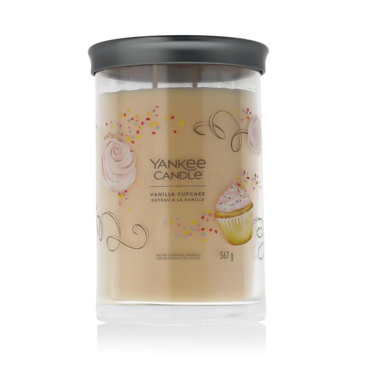 Yankee Candle Signature Vanilla Cupcake Tumbler Ароматна свещ 567 g