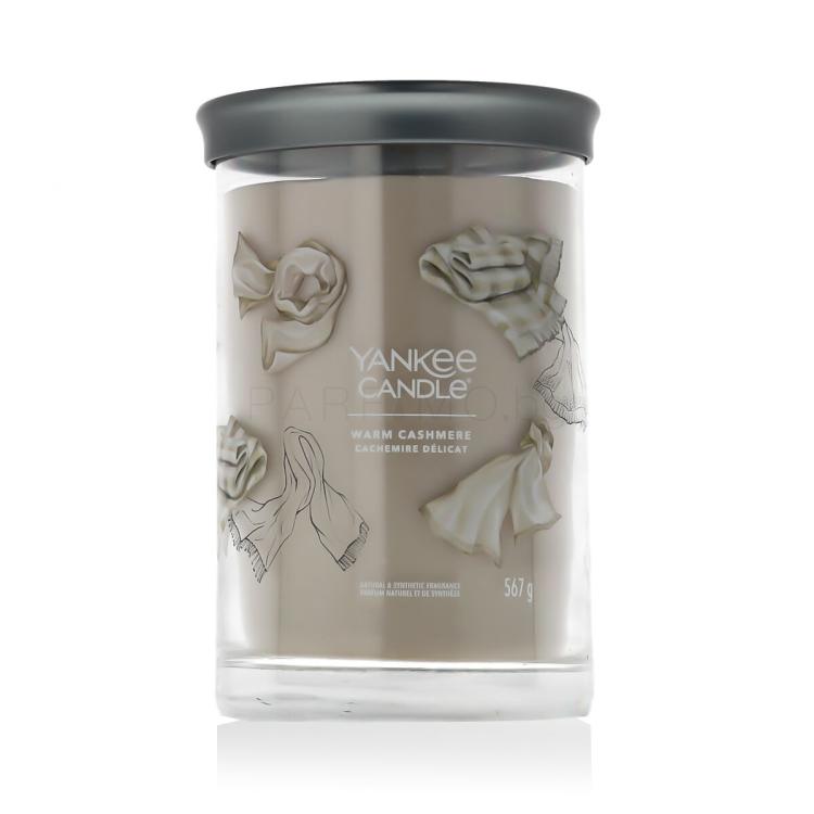 Yankee Candle Signature Warm Cashmere Tumbler Ароматна свещ 567 g