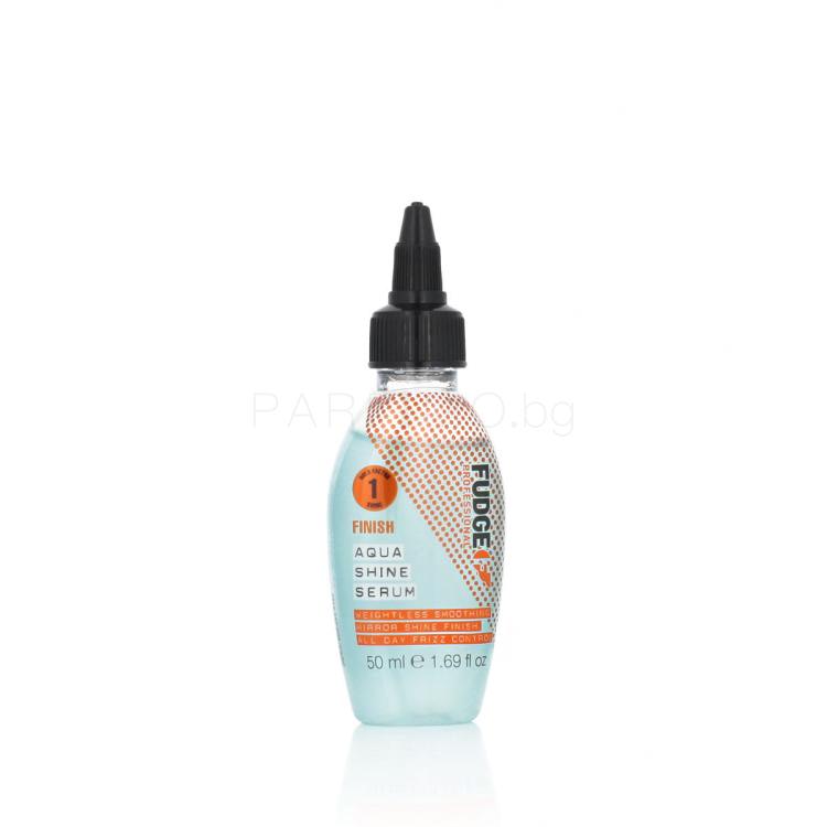 Fudge Professional Finish Aqua Shine Serum За блясък на косата 50 ml