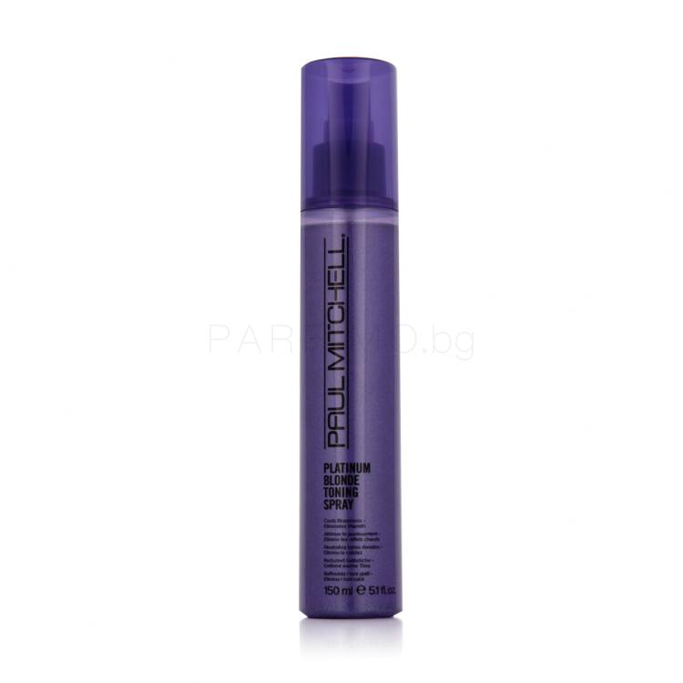 Paul Mitchell Blonde Platinum Blonde Toning Spray Грижа „без отмиване“ 150 ml