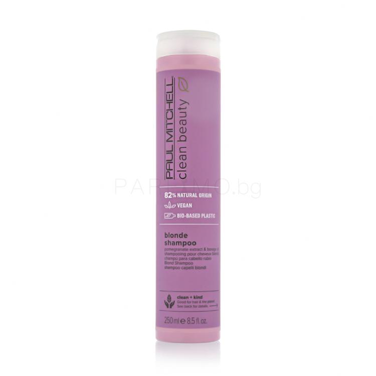 Paul Mitchell Clean Beauty Color Protect Blonde Shampoo Шампоан за жени 250 ml