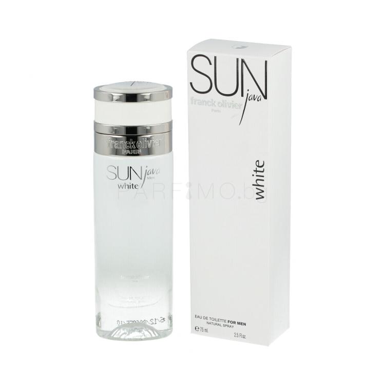 Franck Olivier Sun Java White Men Eau de Toilette за мъже 75 ml
