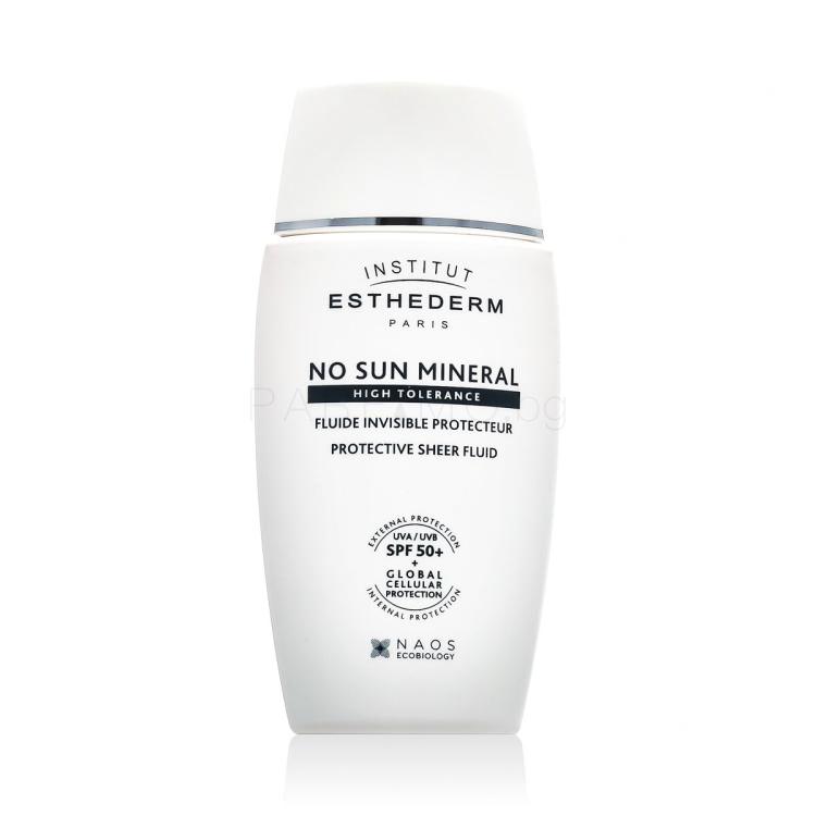 Institut Esthederm No Sun Mineral Protective Sheer Fluid SPF50+ Слънцезащитен продукт за лице 40 ml