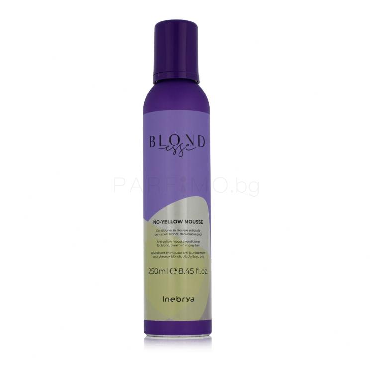 Inebrya BLONDesse No-Yellow Mousse Балсам за коса 250 ml