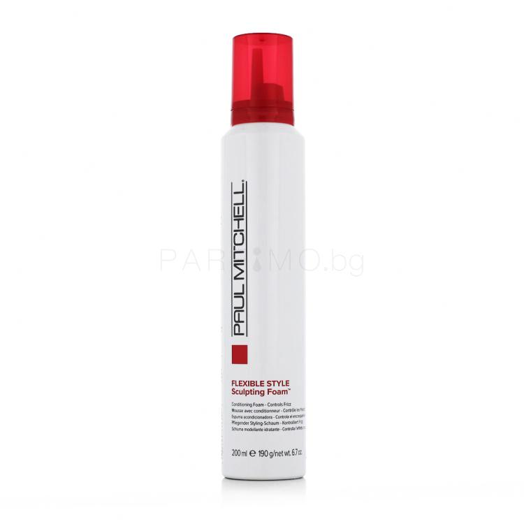 Paul Mitchell Flexible Style Sculpting Foam Втвърдител за коса 200 ml