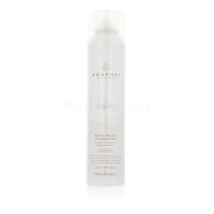Paul Mitchell Awapuhi Wild Ginger Anti-Frizz Hairspray Изправяне на косата 307 ml