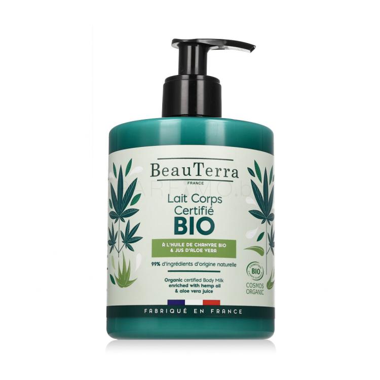 BeauTerra Bio Hemp and Aloe Vera Body Milk Лосион за тяло 500 ml