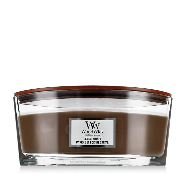 WoodWick Santal Myrrh Ароматна свещ 453,6 g