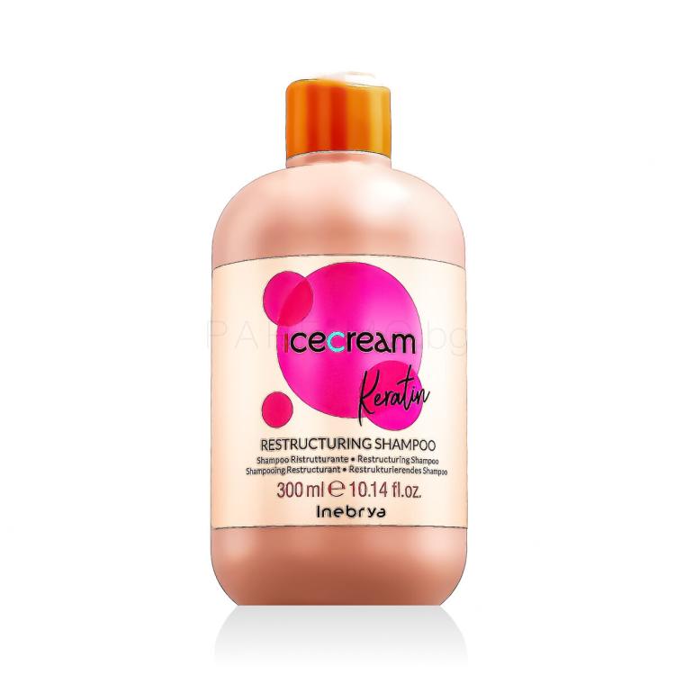 Inebrya Ice Cream Keratin Restructuring Shampoo Шампоан 300 ml