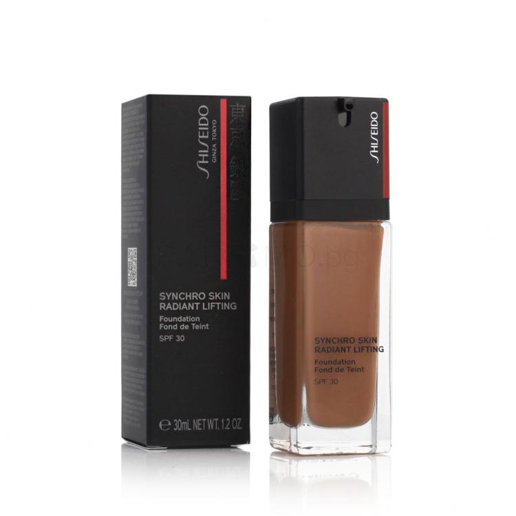 Shiseido Synchro Skin Radiant Lifting SPF30 Фон дьо тен за жени 30 ml Нюанс 460 Topaz