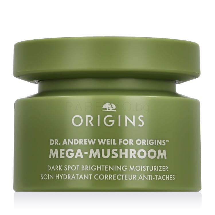 Origins Mega-Mushroom Dark Spot Brightening Moisturizer Дневен крем за лице за жени 50 ml