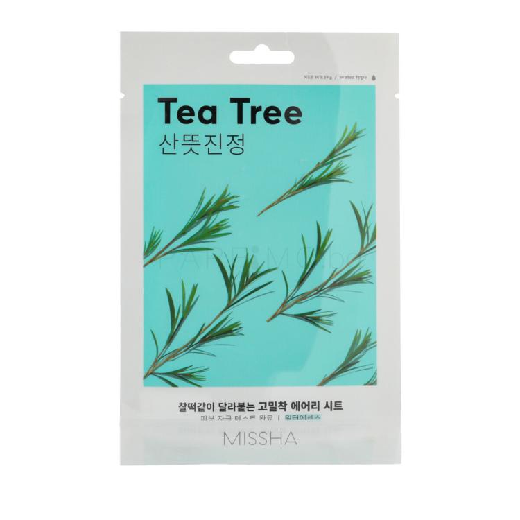 Missha Airy Fit Sheet Mask Tea Tree Маска за лице 19 g