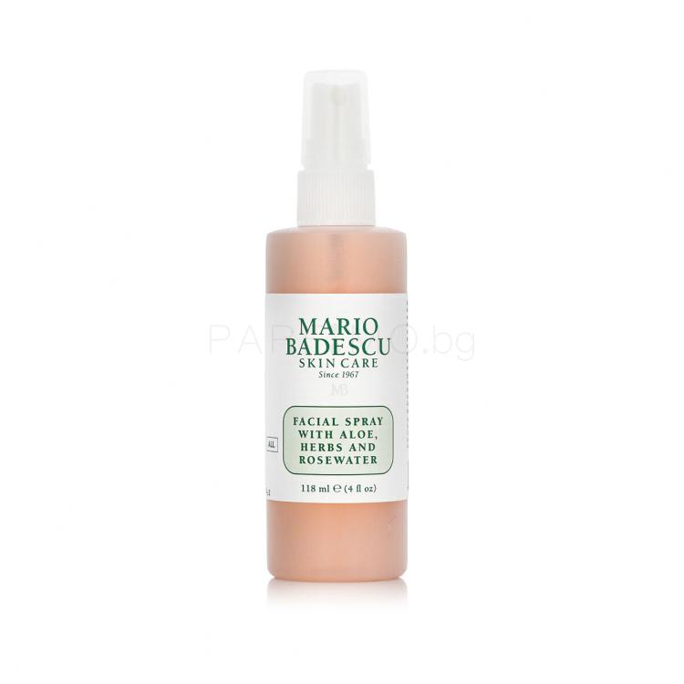 Mario Badescu Facial Spray Aloe, Herbs and Rosewater Лосион за лице 118 ml