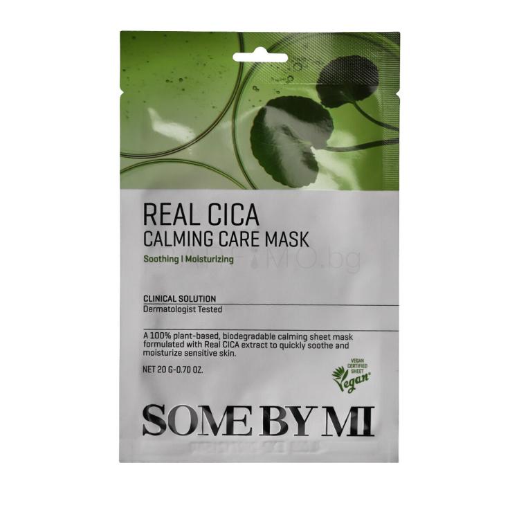 Some By Mi Real Cica Calming Care Mask Маска за лице 20 g