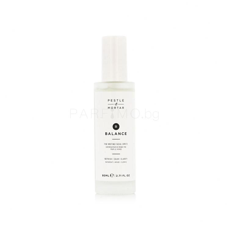 Pestle &amp; Mortar Balance Fine Misting Facial Spritz Лосион за лице 80 ml
