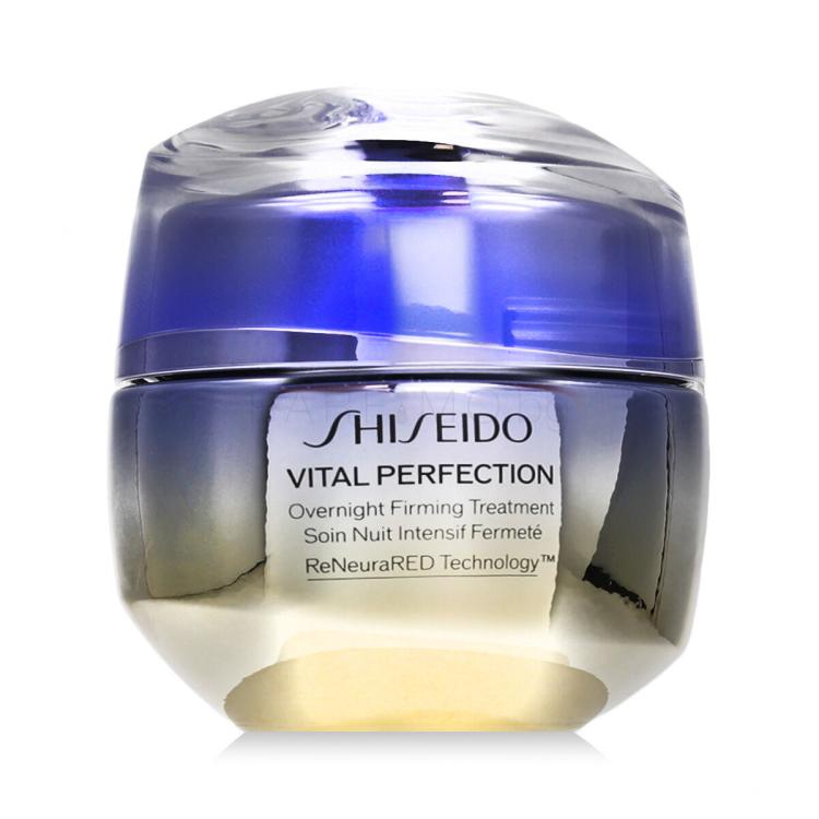 Shiseido Vital Perfection Overnight Firming Treatment Нощен крем за лице за жени 50 ml
