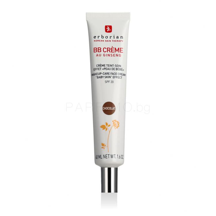 Erborian BB Crème Makeup-Care Face Cream SPF20 BB крем за жени 40 ml Нюанс Chocolate
