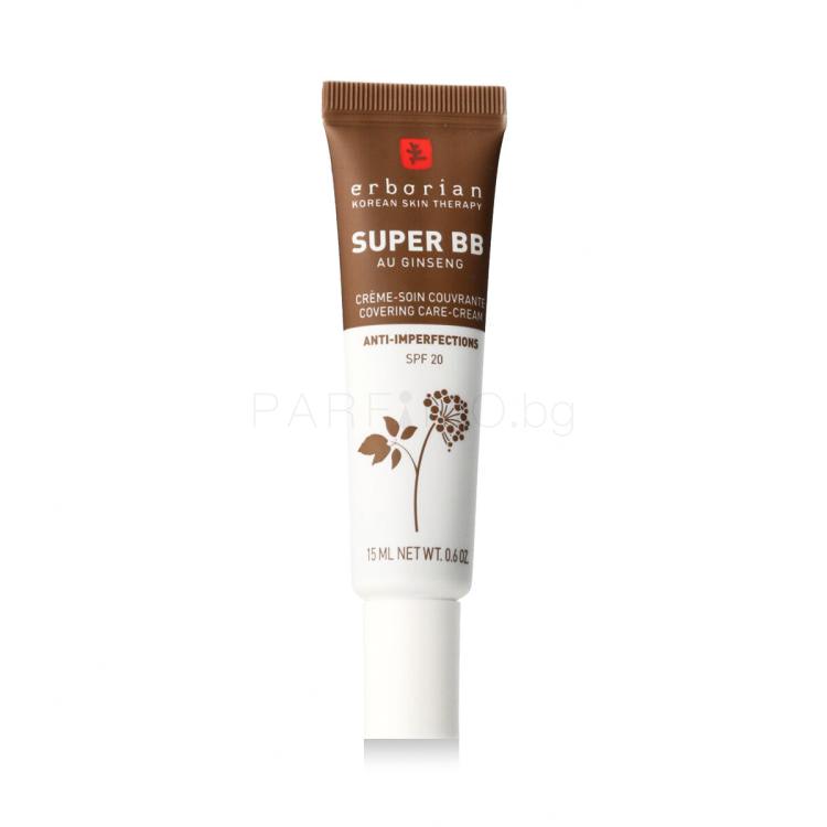Erborian Super BB Covering Care-Cream SPF20 BB крем за жени 15 ml Нюанс Chocolate
