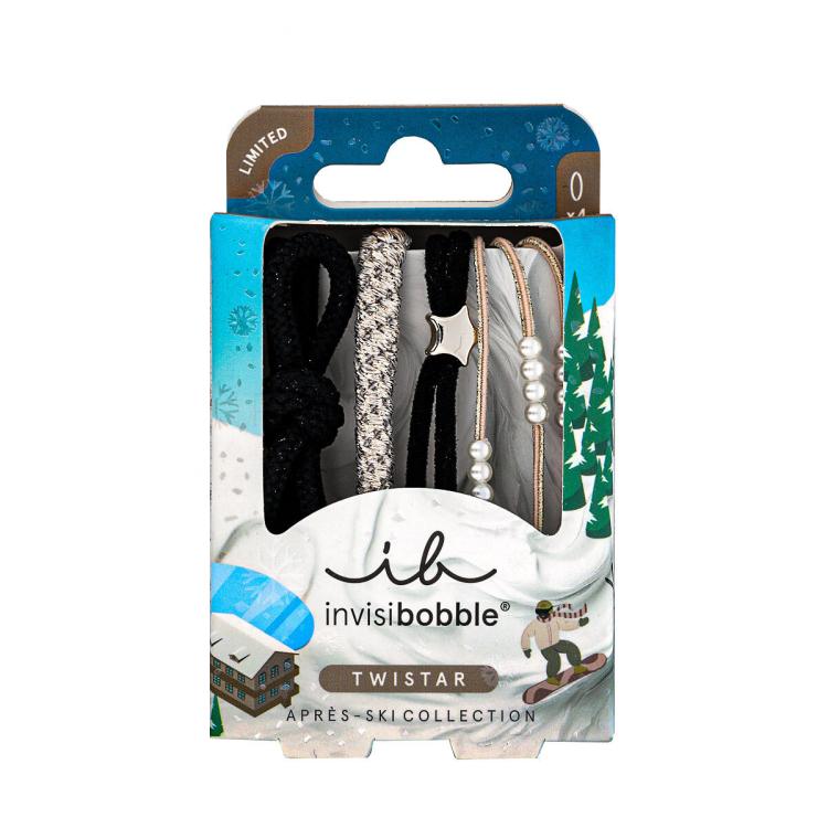 Invisibobble Apres-Ski Twistar Ластик за коса за жени 4 бр Нюанс Fondue Lover