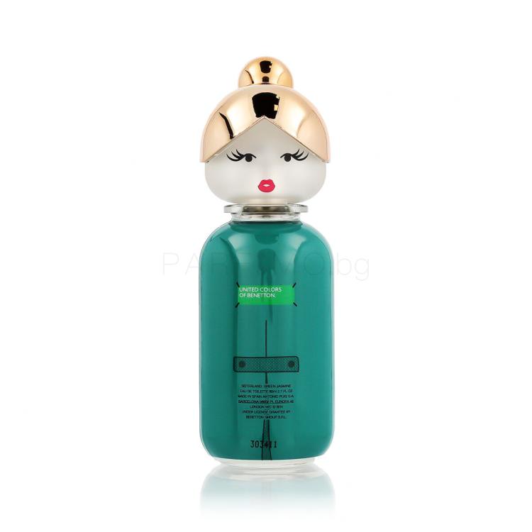 Benetton Sisterland Green Jasmine Eau de Toilette за жени 80 ml